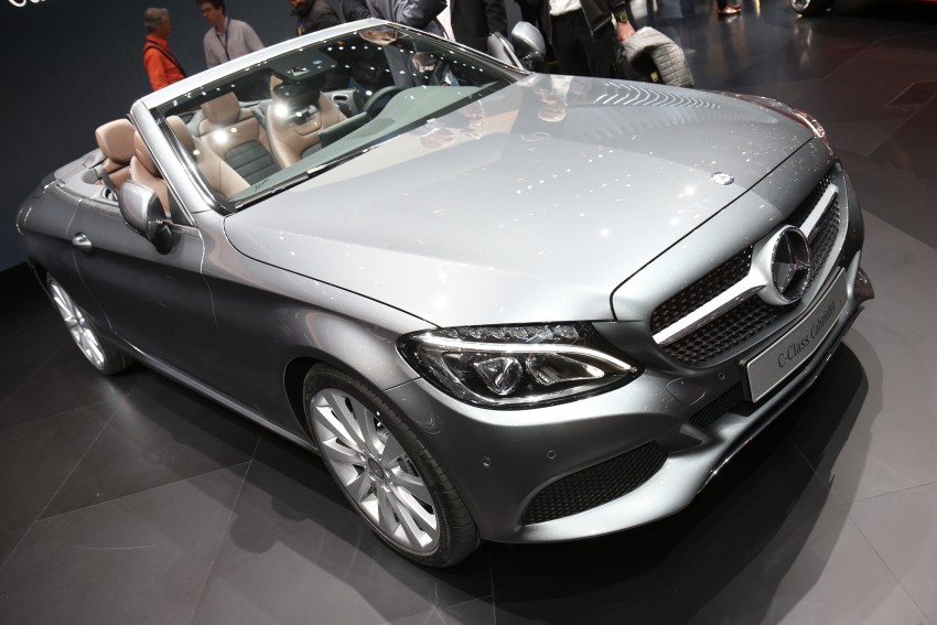Mercedes-Benz C-Class Cabriolet debuts in Geneva 452340