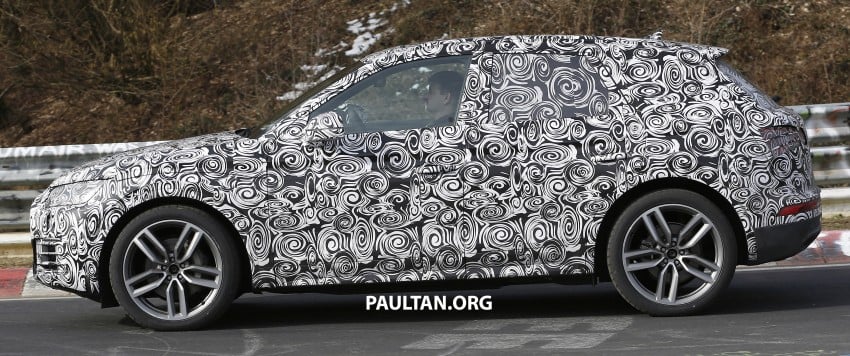SPYSHOTS: 2017 Audi Q5 peels away some disguise 461486