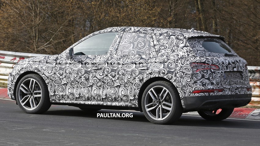 SPYSHOTS: 2017 Audi Q5 peels away some disguise 461488