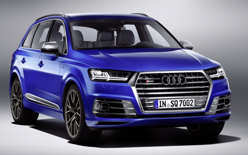 Audi SQ7 TDI – kereta produksi turbo elektrik pertama 454887