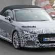 SPYSHOTS: Audi TT RS Roadster on the Nurburgring
