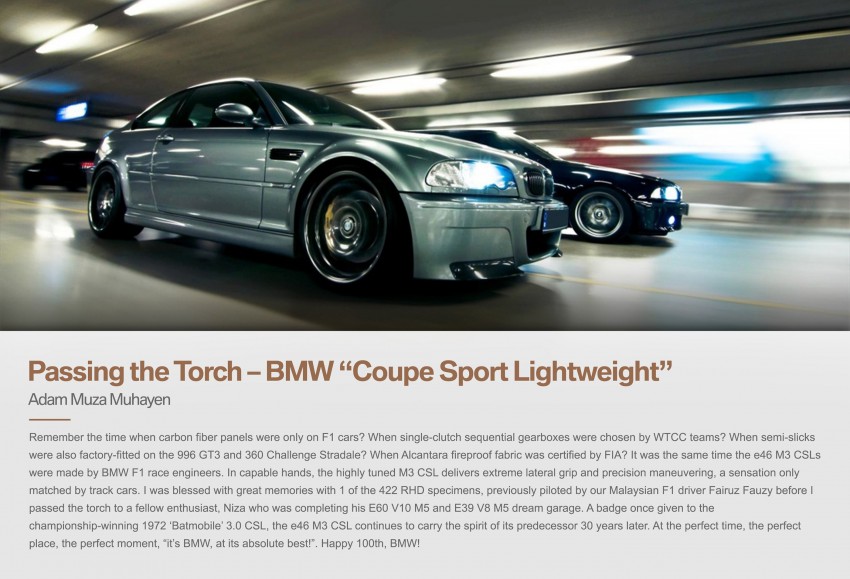 BMW Group Malaysia announces <em>#myBMW100Years</em> contest winners – all-expense paid trip to Munich 456042