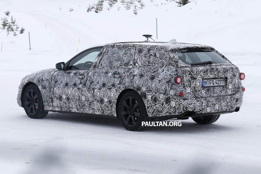 SPIED: G31 BMW 5 Series Touring goes winter testing 456115