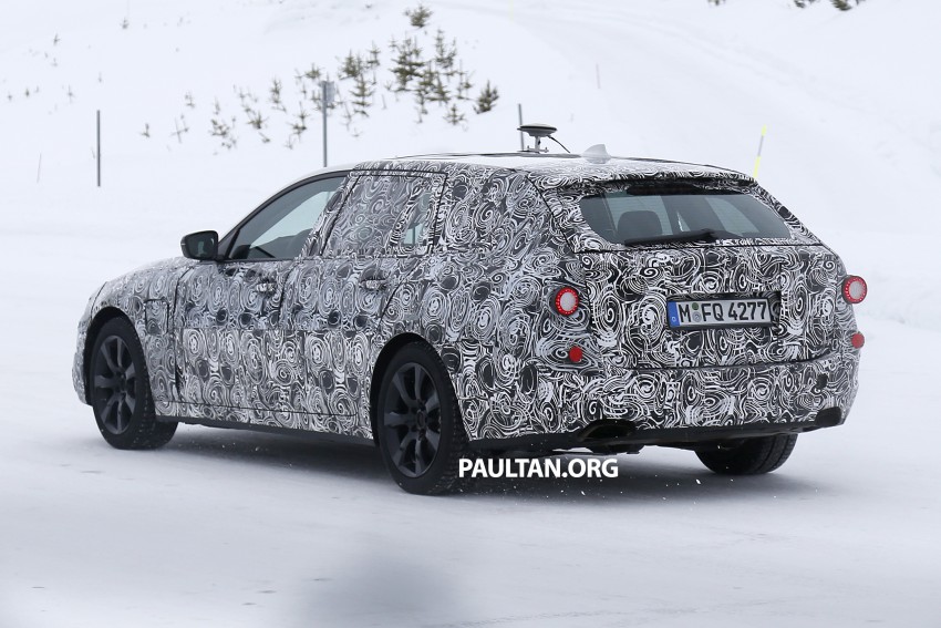 SPIED: G31 BMW 5 Series Touring goes winter testing 456114