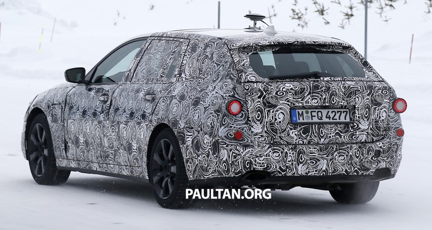 SPIED: G31 BMW 5 Series Touring goes winter testing 456113