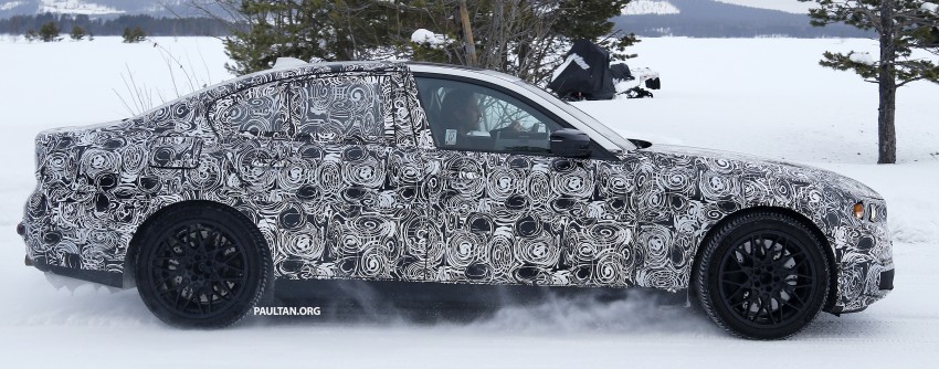 SPIED: F90 BMW M5 on ice – testing AWD traction? 455008