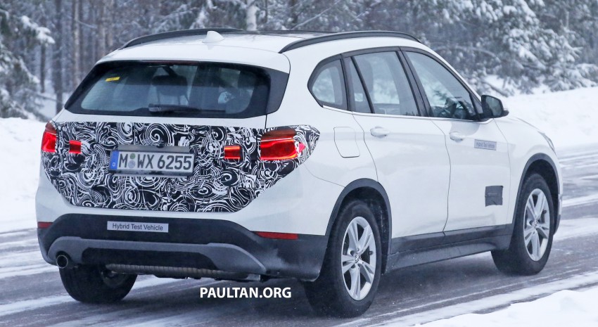 SPYSHOTS: BMW X1 Plug-in Hybrid testing on snow 469150