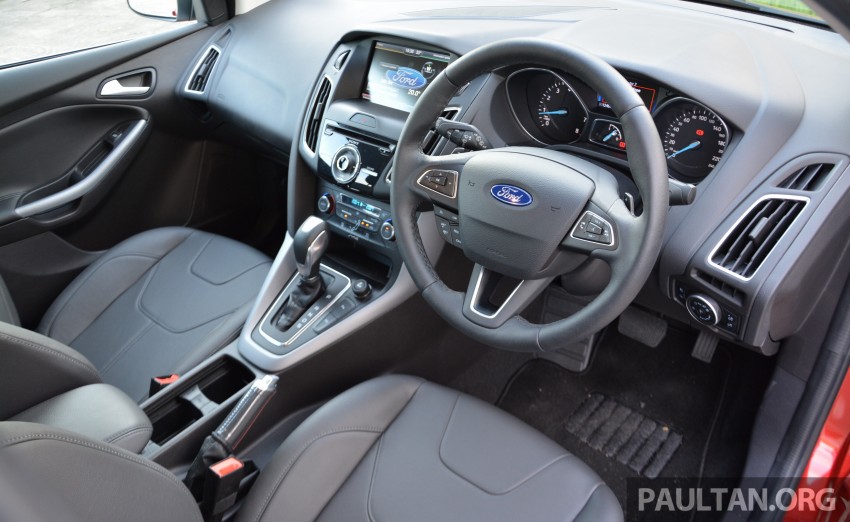 Ford Focus baharu dilancarkan- dari RM119k, varian Trend, Sport+ hatch dan Titanium+ sedan Image #458339