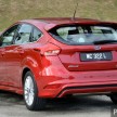 Ford Focus baharu dilancarkan- dari RM119k, varian Trend, Sport+ hatch dan Titanium+ sedan