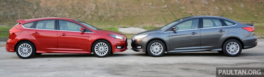 Ford Focus baharu dilancarkan- dari RM119k, varian Trend, Sport+ hatch dan Titanium+ sedan Image #458244