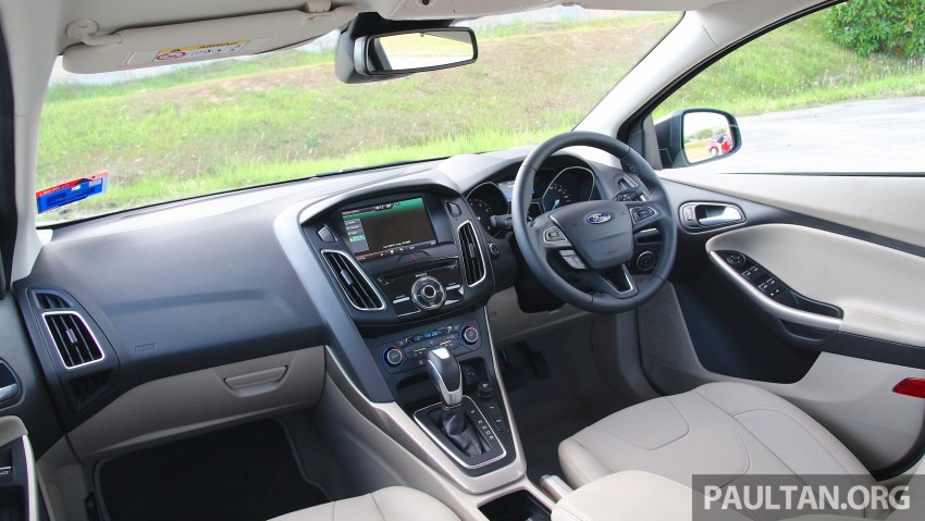 Ford Focus baharu dilancarkan- dari RM119k, varian Trend, Sport+ hatch dan Titanium+ sedan Image #458426