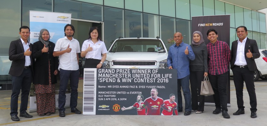 Pemenang “Man United for Life” Chevrolet diumumkan 468693