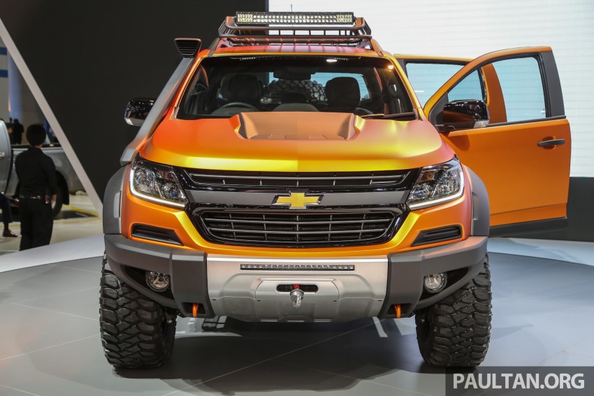 Chevrolet Colorado Xtreme and Trailblazer Premier – dressed-up show duo make their debut in Bangkok 464284