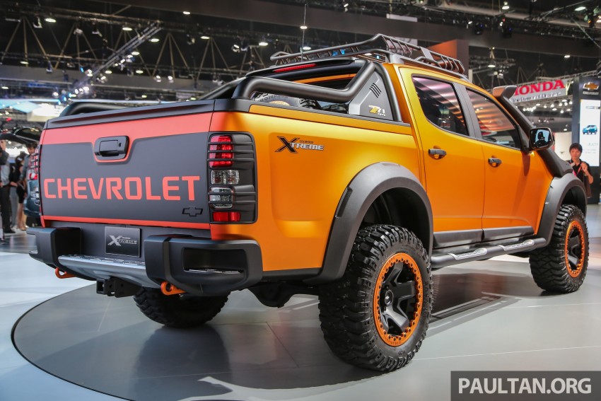 Chevrolet Colorado Xtreme and Trailblazer Premier – dressed-up show duo make their debut in Bangkok 464295