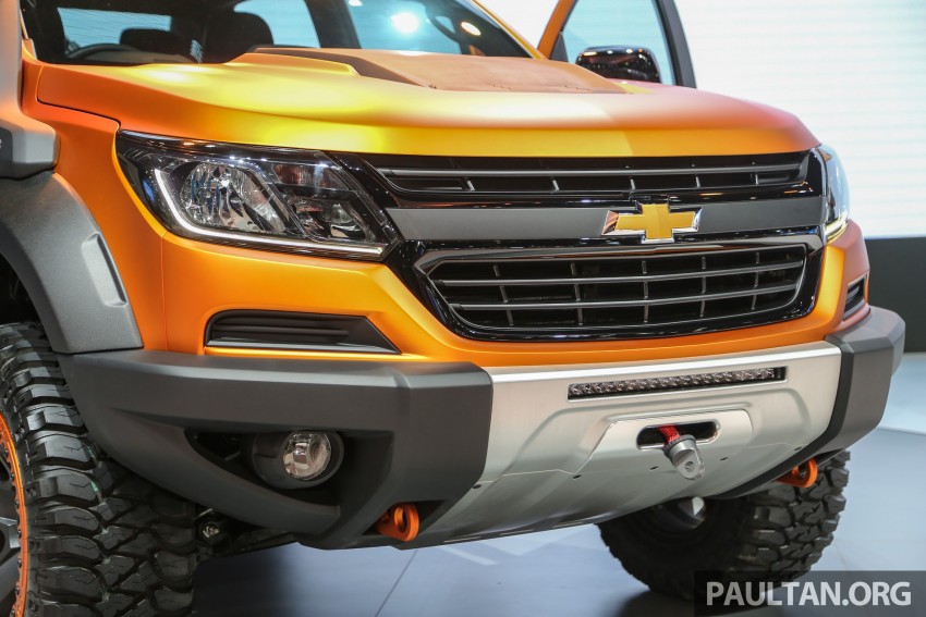 Chevrolet Colorado Xtreme and Trailblazer Premier – dressed-up show duo make their debut in Bangkok 464286