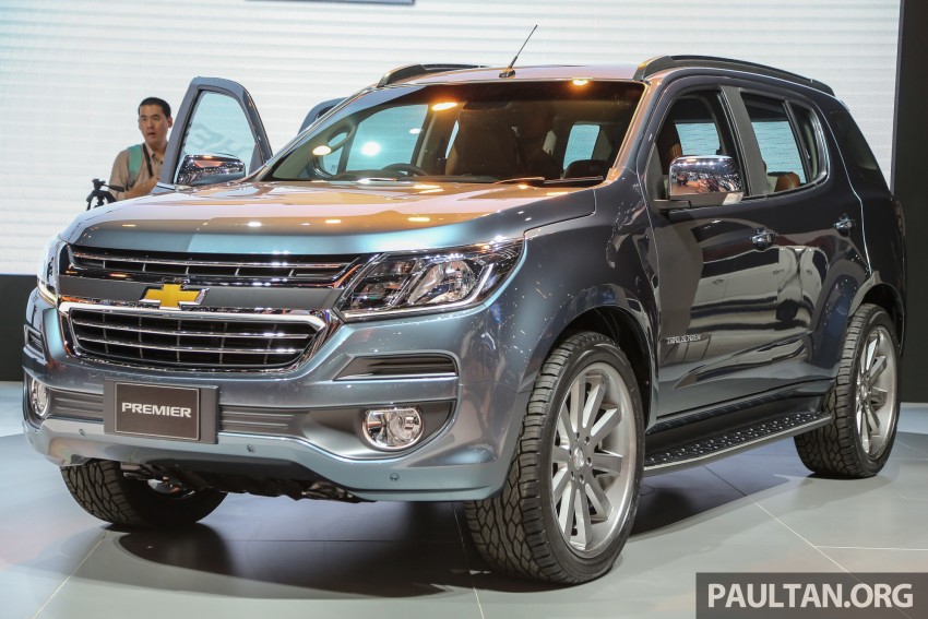 Chevrolet Colorado Xtreme and Trailblazer Premier – dressed-up show duo make their debut in Bangkok 464355