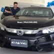 VIDEO: 2016 Honda Civic Thai ad and showroom pics