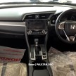 VIDEO: Iklan komersil Honda Civic 2016 bagi pasaran Thailand dan foto-foto di bilik pameran