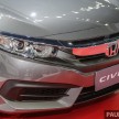 2016 Honda Civic 1.5L Turbo and 1.8L NA open for booking – six airbags confirmed for all variants
