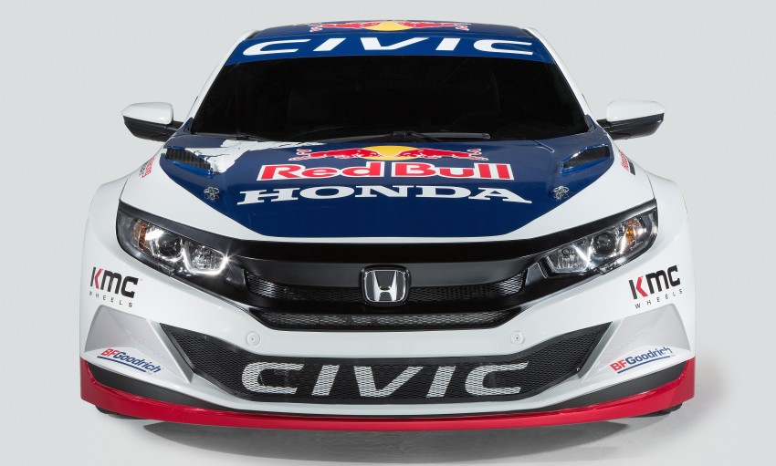2016 Honda Civic Red Bull Global Rallycross unveiled 464856