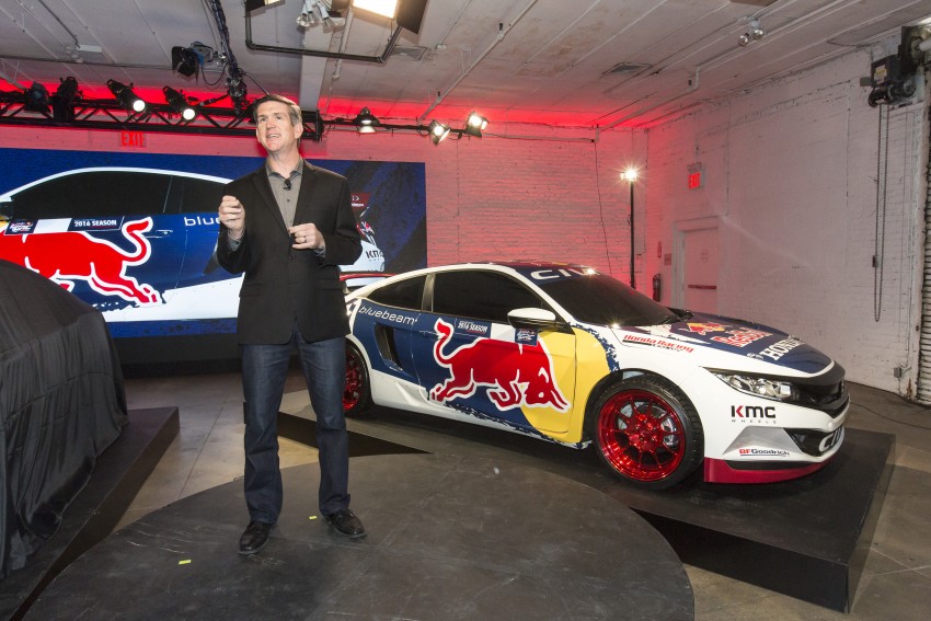 2016 Honda Civic Red Bull Global Rallycross unveiled 464873