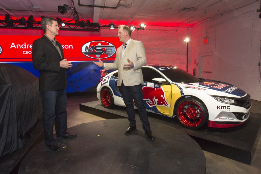 2016 Honda Civic Red Bull Global Rallycross unveiled 464874