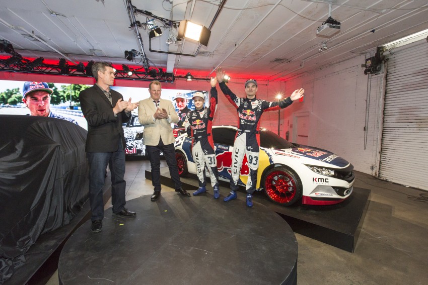 2016 Honda Civic Red Bull Global Rallycross unveiled 464875