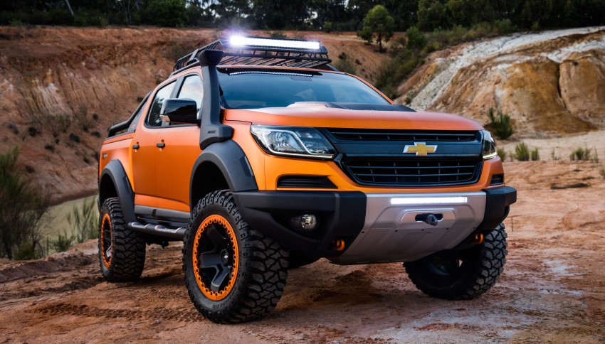 Chevrolet Colorado Xtreme and Trailblazer Premier – dressed-up show duo make their debut in Bangkok 464272
