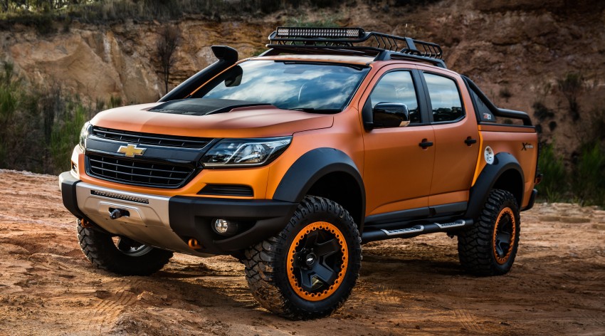 Chevrolet Colorado Xtreme and Trailblazer Premier – dressed-up show duo make their debut in Bangkok 464270