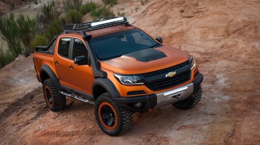 Chevrolet Colorado Xtreme and Trailblazer Premier – dressed-up show duo make their debut in Bangkok 464268