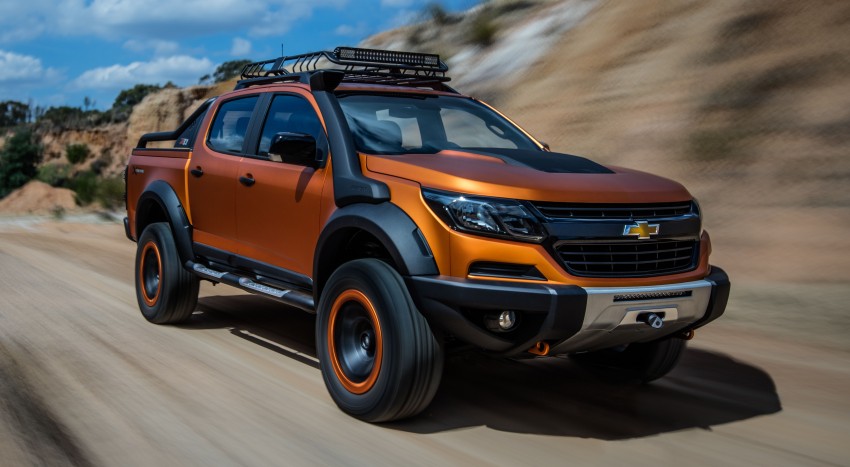 Chevrolet Colorado Xtreme and Trailblazer Premier – dressed-up show duo make their debut in Bangkok 464263