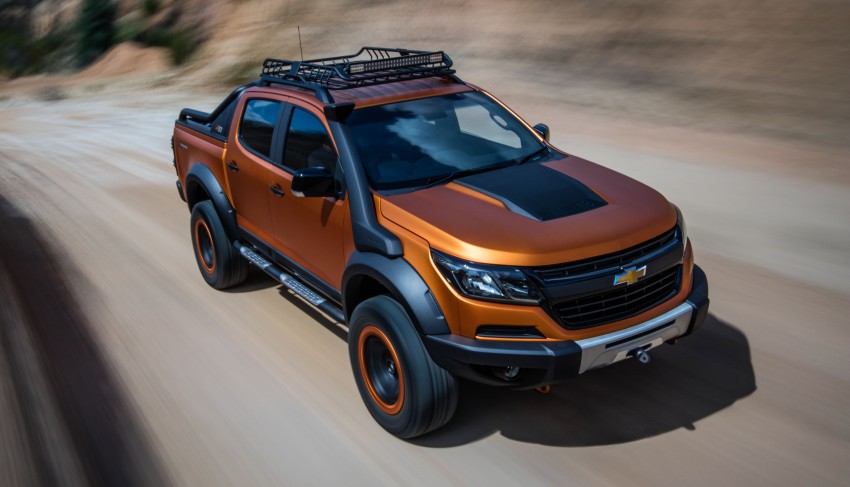 Chevrolet Colorado Xtreme and Trailblazer Premier – dressed-up show duo make their debut in Bangkok 464238