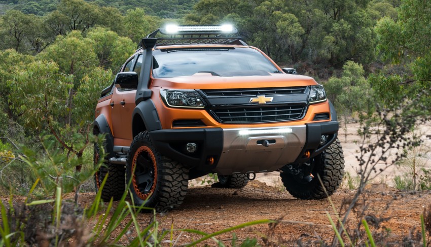 Chevrolet Colorado Xtreme and Trailblazer Premier – dressed-up show duo make their debut in Bangkok 464232