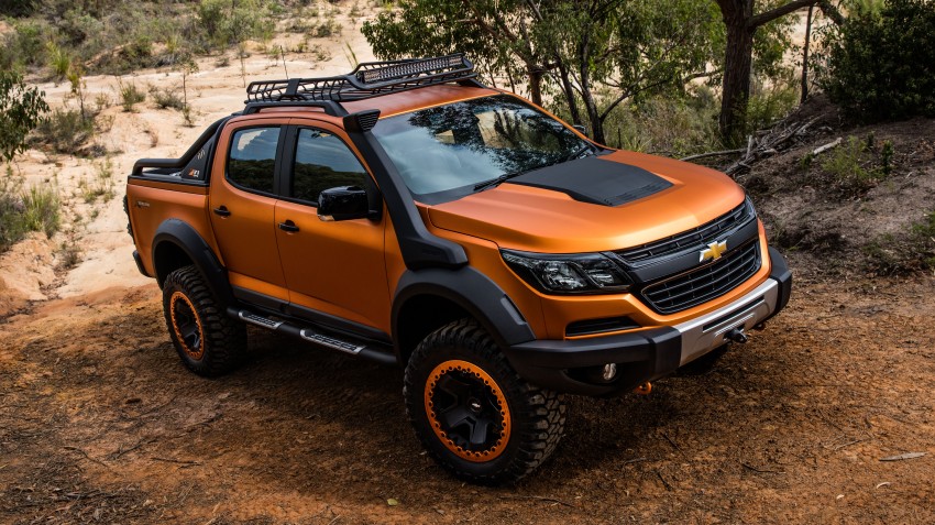 Chevrolet Colorado Xtreme and Trailblazer Premier – dressed-up show duo make their debut in Bangkok 464231