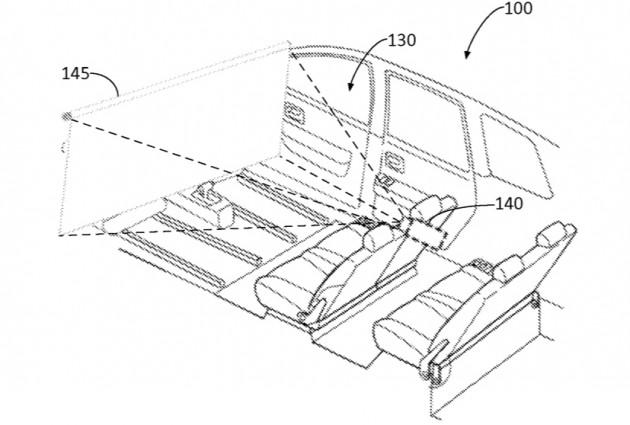 Ford Autonomous vehicle entertainment system patent-01
