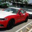 2016 Ford Mustang spotted in Malaysia – 2.3 litre EcoBoost and 5.0 litre GT V8 variants, in four colours