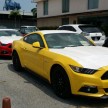 2016 Ford Mustang spotted in Malaysia – 2.3 litre EcoBoost and 5.0 litre GT V8 variants, in four colours