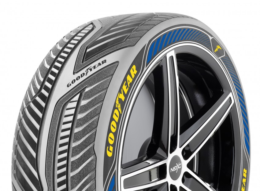 Goodyear reveals concept tyres for autonomous cars 454574