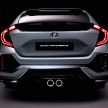 Honda Civic Hatchback Prototype goes live in Geneva; early 2017 launch for Europe, US market to follow