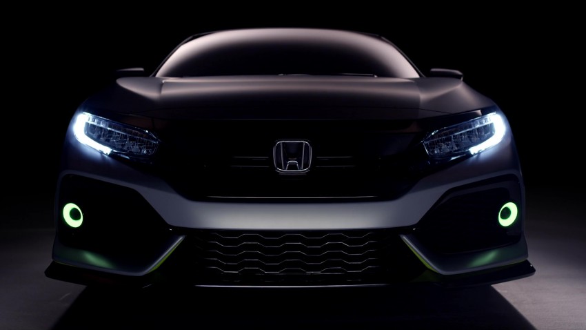 Honda Civic Hatchback Prototype goes live in Geneva; early 2017 launch for Europe, US market to follow 451737