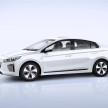 Hyundai Ioniq trio makes an appearance in Geneva