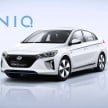 Hyundai Ioniq trio makes an appearance in Geneva