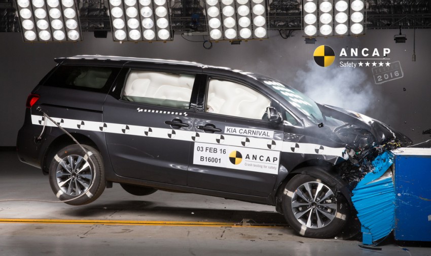 Kia Carnival gets upgraded to five-star ANCAP rating 462225
