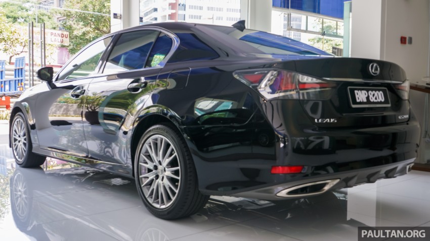 GALLERY: Lexus GS 200t Luxury facelift in showroom 452091