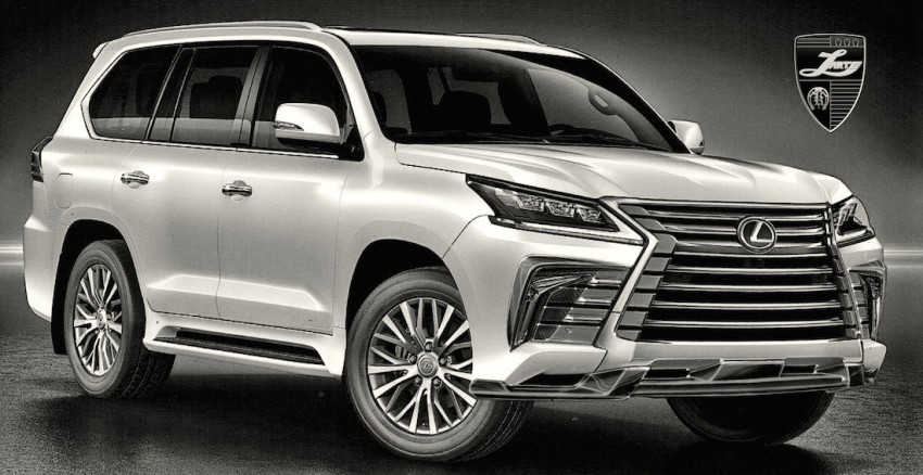 2016 Lexus LX 570 gets all kitted up by Larte Design 463285