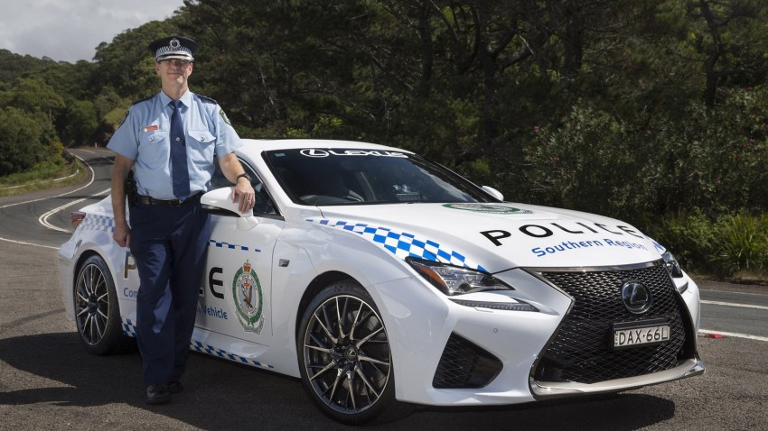 Lexus RC F joins Australian New South Wales Police 468878