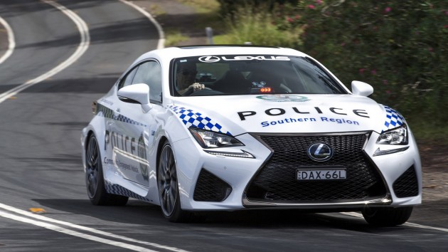 Lexus RC F Australia NSW Police 3