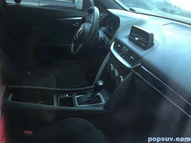 Mazda CX-4 spyshots nameplate 5