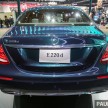 W213 Mercedes E-Class makes ASEAN debut at BKK show – E220d Exclusive, AMG Dynamic for Thailand