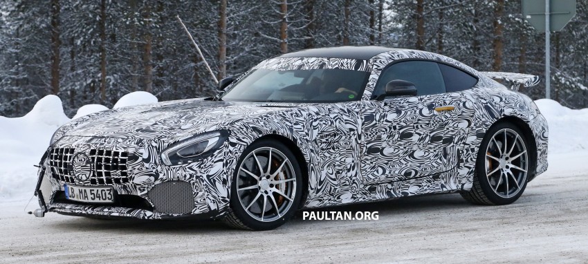 SPYSHOTS: Mercedes-AMG GT R looks menacing 460423